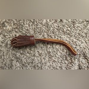 Portland Leather Goods brown pom tassel